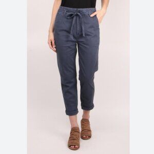 Sundry L'Automne Waist Tie Pant - Marine